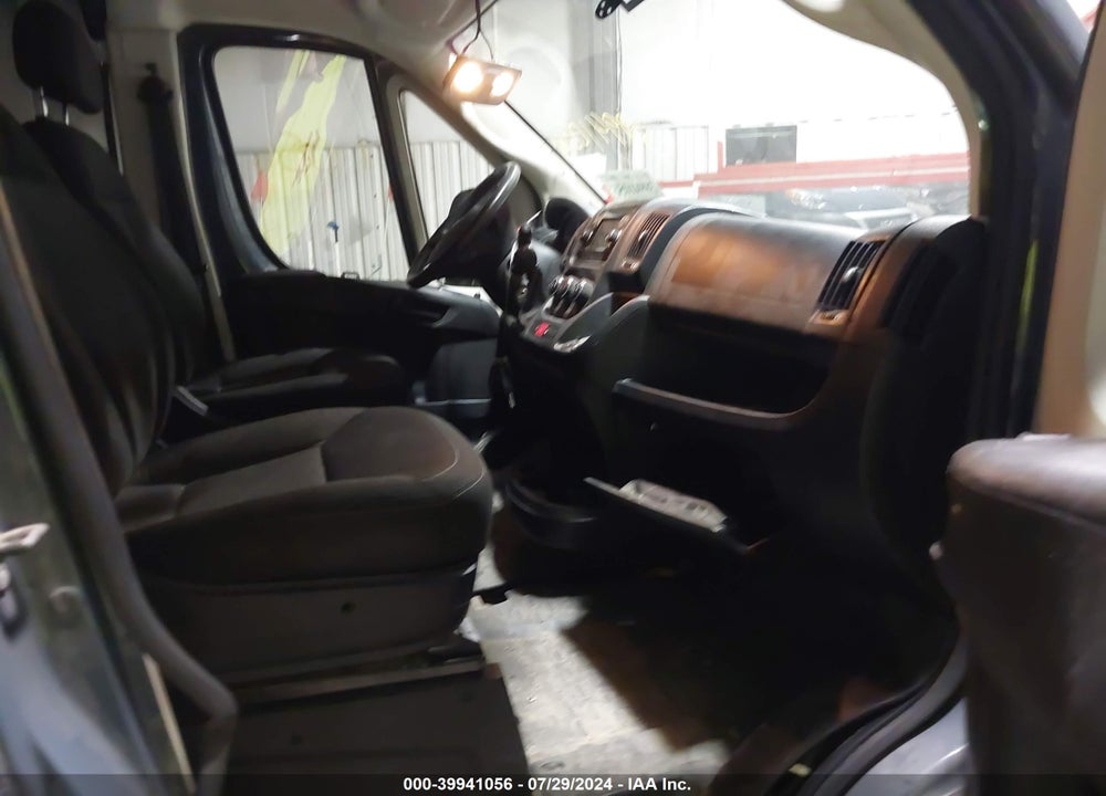 2019 RAM PROMASTER 2500 HIGH ROOF 159 WB VIN: 3C6TRVDG2KE516885