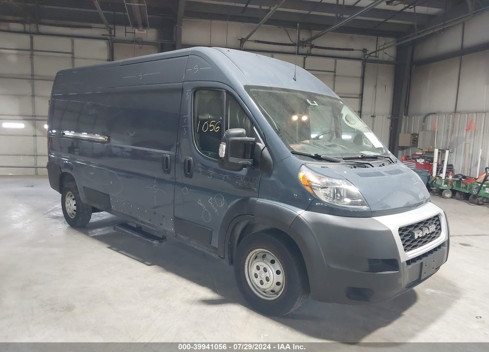 2019 RAM PROMASTER 2500 HIGH ROOF 159 WB VIN: 3C6TRVDG2KE516885