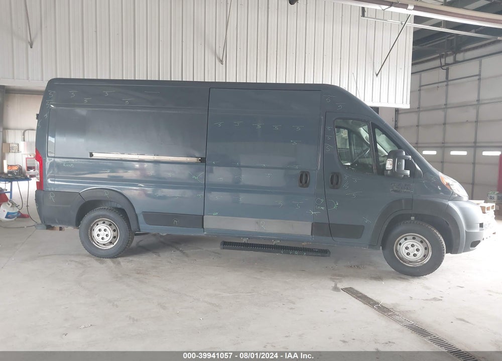 2019 RAM PROMASTER 2500 HIGH ROOF 159 WB VIN: 3C6TRVDG3KE516880