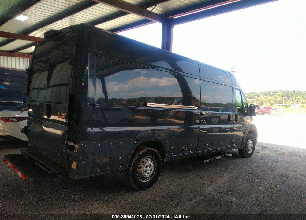 2020 RAM PROMASTER 3500 CARGO VAN HIGH ROOF 159 WB EXT VIN: 3C6URVJGXLE113084