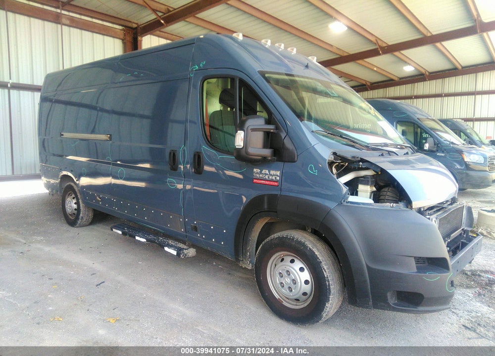 2020 RAM PROMASTER 3500 CARGO VAN HIGH ROOF 159 WB EXT VIN: 3C6URVJGXLE113084