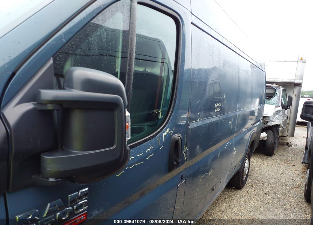 2020 RAM PROMASTER 3500 CARGO VAN HIGH ROOF 159 WB EXT VIN: 3C6URVJG7LE124995