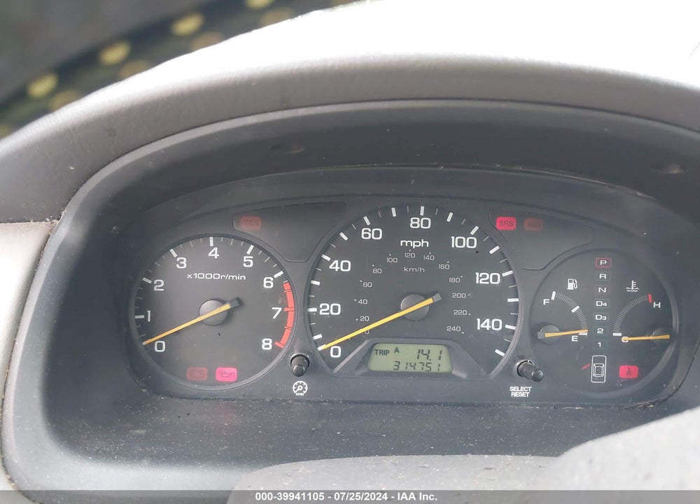 2001 HONDA ACCORD 3.0 EX VIN: 1HGCG16581A078881