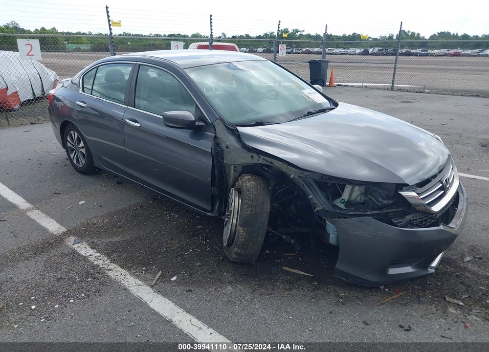 2013 HONDA ACCORD LX VIN: 1HGCR2F31DA134114