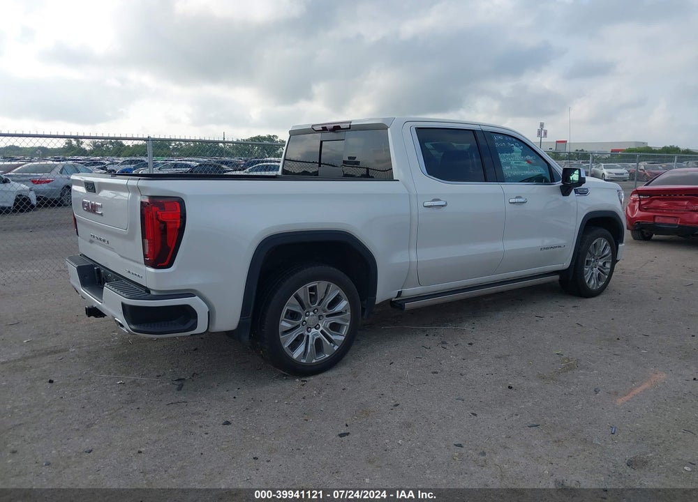 2021 GMC SIERRA 1500 4WD SHORT BOX DENALI VIN: 3GTU9FEL7MG191995