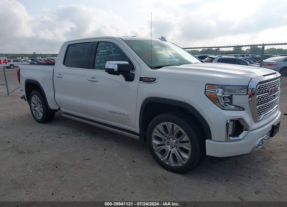 2021 GMC SIERRA 1500 4WD SHORT BOX DENALI VIN: 3GTU9FEL7MG191995