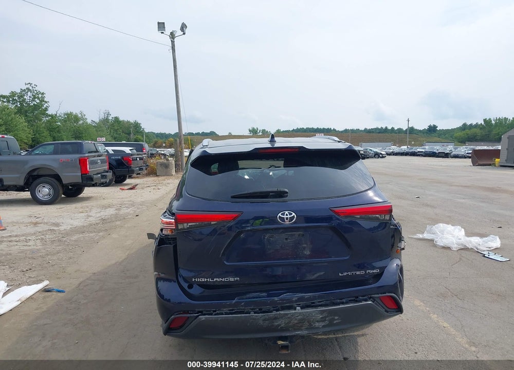 2020 TOYOTA HIGHLANDER LIMITED VIN: 5TDDZRBH6LS027980