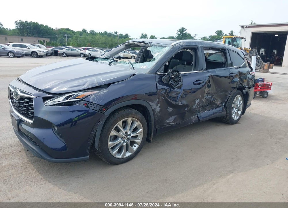 2020 TOYOTA HIGHLANDER LIMITED VIN: 5TDDZRBH6LS027980