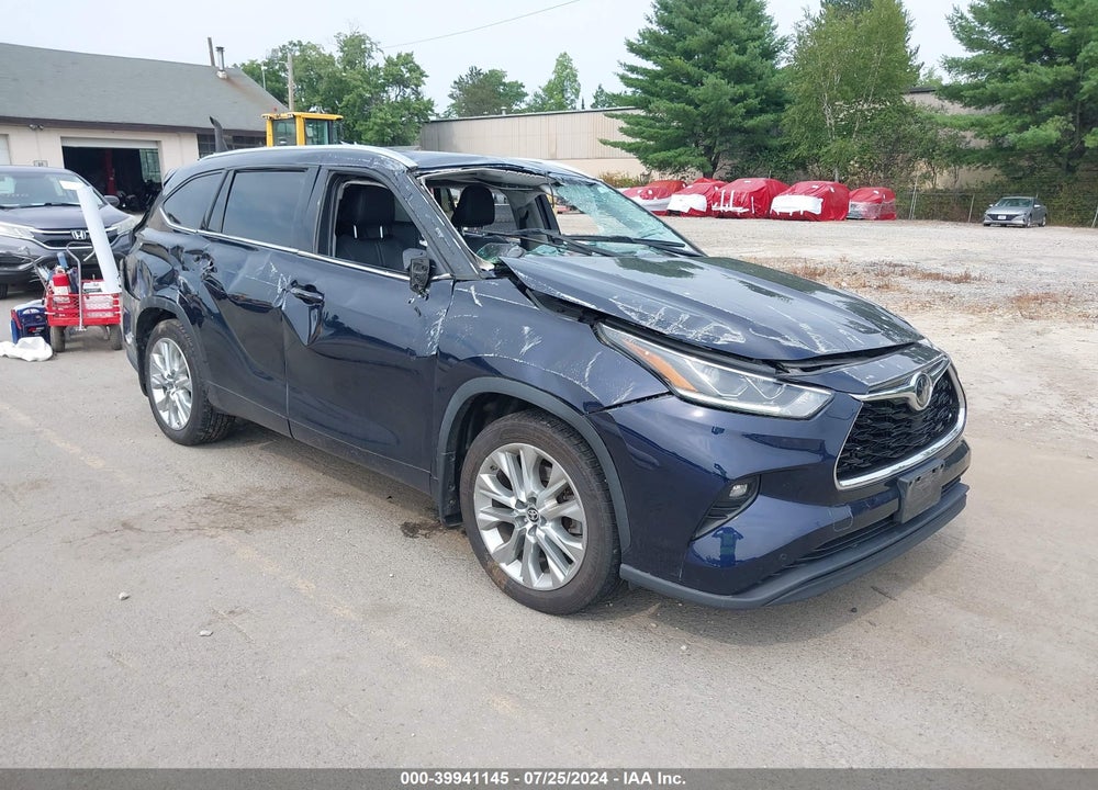 2020 TOYOTA HIGHLANDER LIMITED VIN: 5TDDZRBH6LS027980