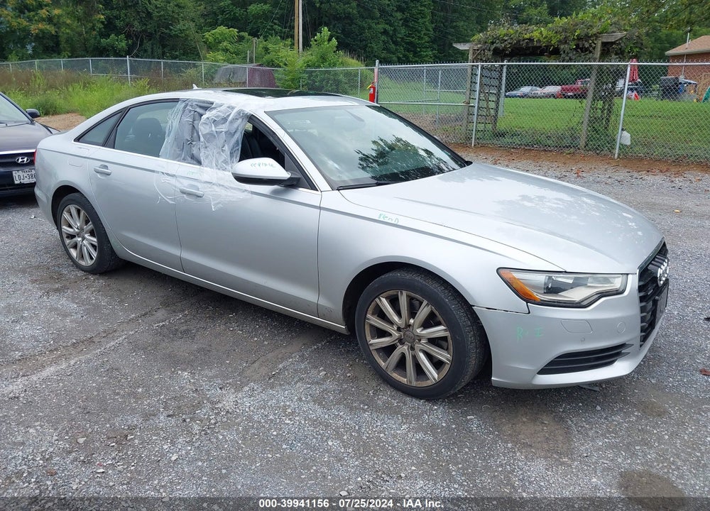 2014 AUDI A6 2.0T PREMIUM VIN: WAUGFAFCXEN121906