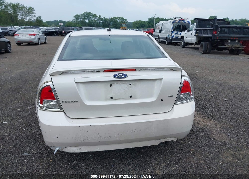 2009 FORD FUSION SE VIN: 3FAHP07Z09R129569