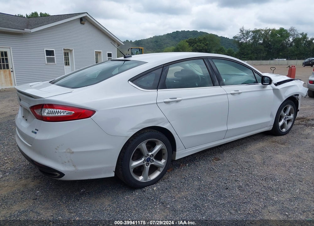 2016 FORD FUSION SE VIN: 3FA6P0T95GR368951