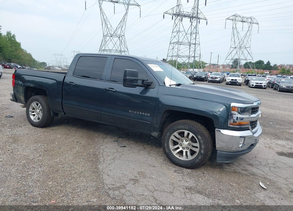2018 CHEVROLET SILVERADO 1500 1LT VIN: 3GCUKREC0JG417635