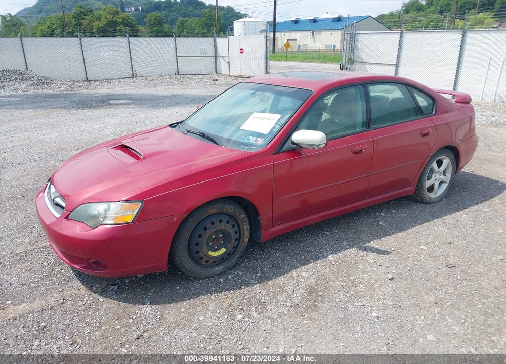 2005 SUBARU LEGACY 2.5GT LIMITED VIN: 4S3BL676456204902