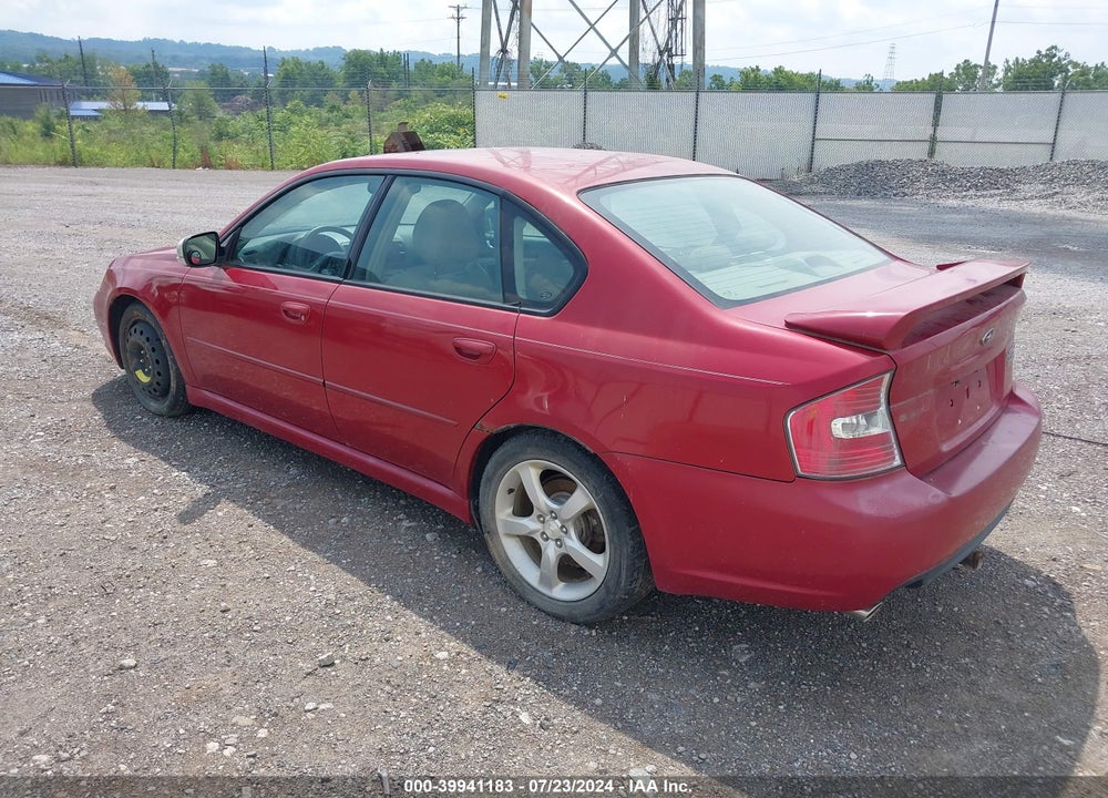 2005 SUBARU LEGACY 2.5GT LIMITED VIN: 4S3BL676456204902