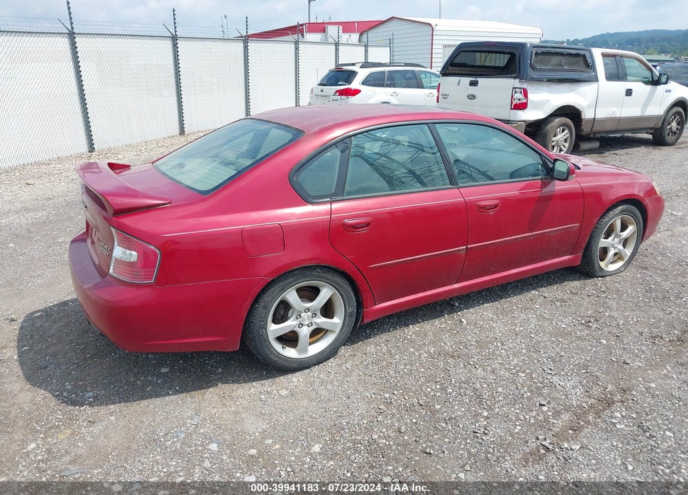 2005 SUBARU LEGACY 2.5GT LIMITED VIN: 4S3BL676456204902