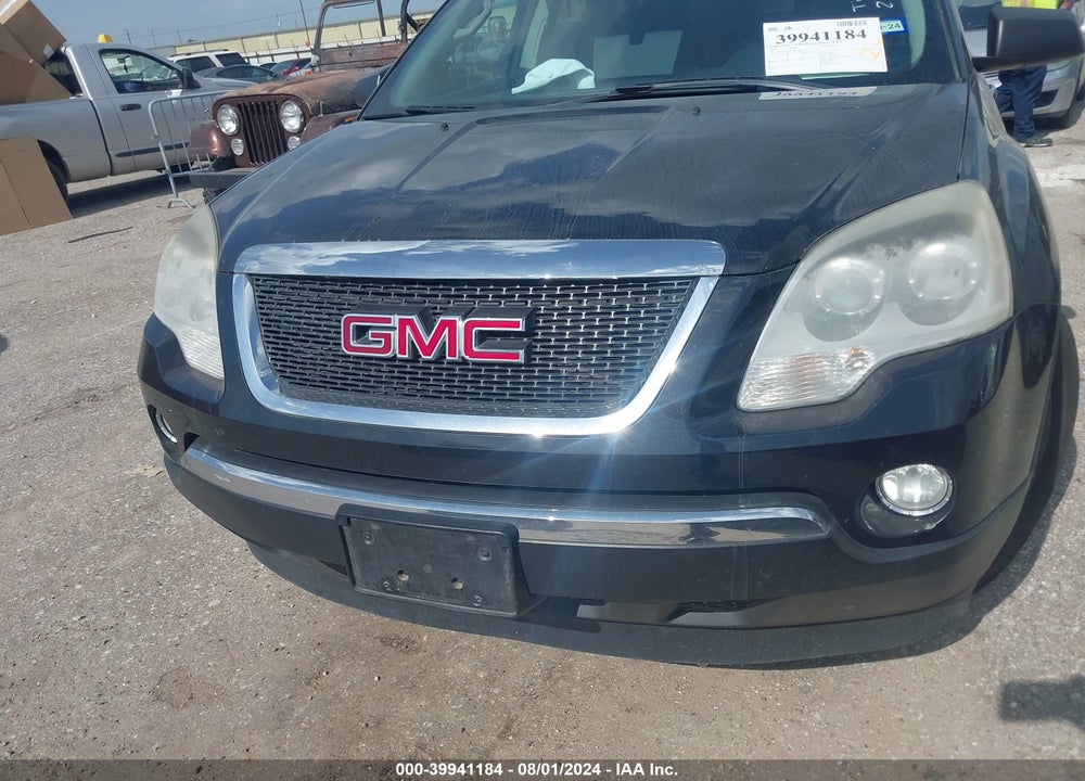 2012 GMC ACADIA SLE VIN: 1GKKRPED2CJ213764