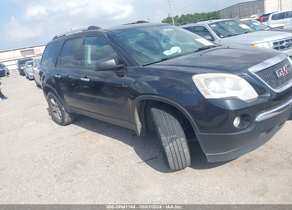2012 GMC ACADIA SLE VIN: 1GKKRPED2CJ213764