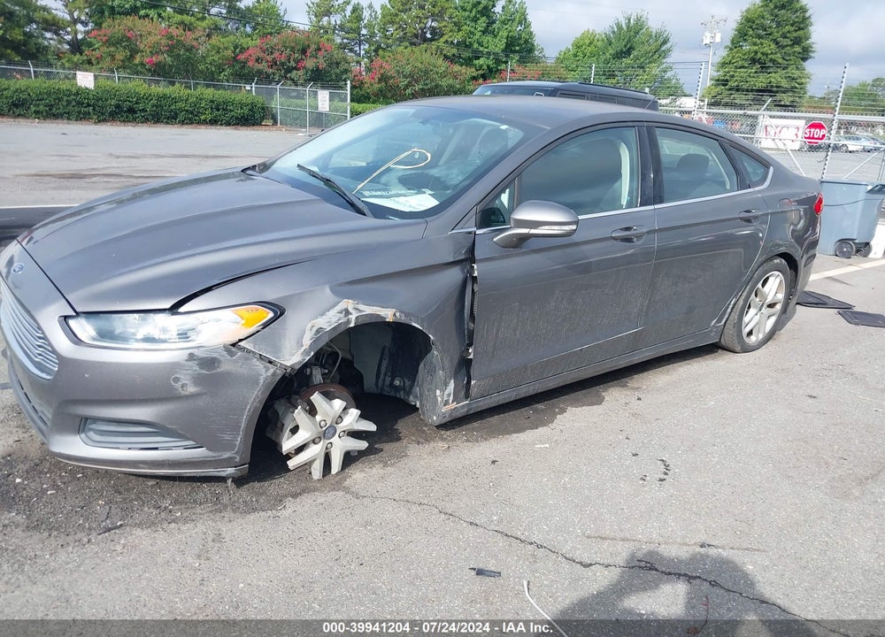 2014 FORD FUSION SE VIN: 1FA6P0H72E5403713