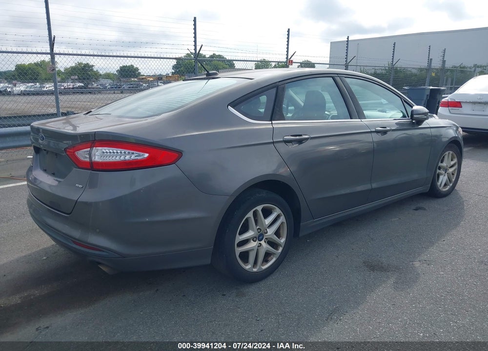 2014 FORD FUSION SE VIN: 1FA6P0H72E5403713