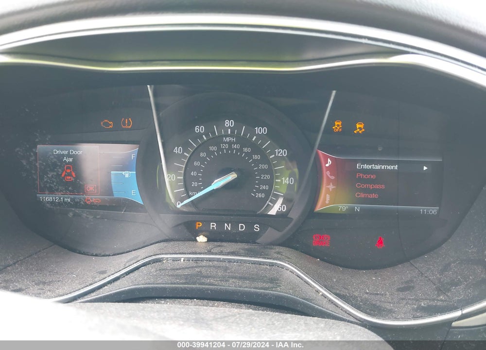 2014 FORD FUSION SE VIN: 1FA6P0H72E5403713