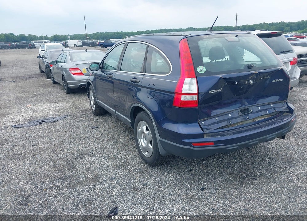 2010 HONDA CR-V LX VIN: 5J6RE4H37AL000845