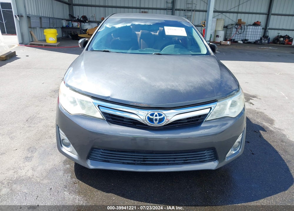 2012 TOYOTA CAMRY HYBRID XLE VIN: 4T1BD1FK5CU046914