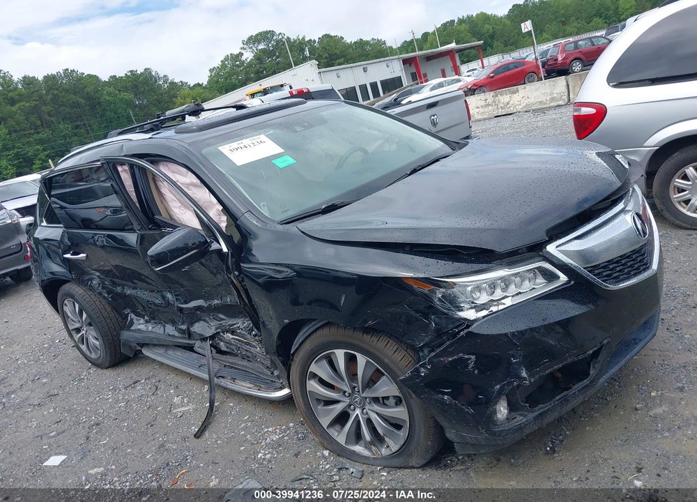 2014 ACURA MDX TECHNOLOGY PACKAGE VIN: 5FRYD3H40EB009515