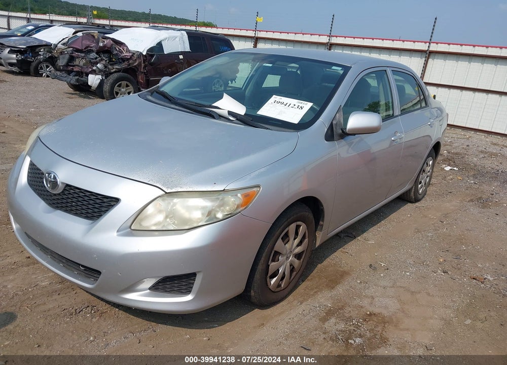2009 TOYOTA COROLLA LE VIN: JTDBL40E99J024940