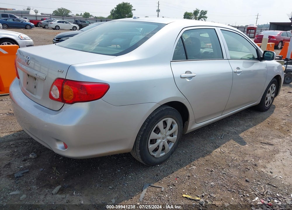 2009 TOYOTA COROLLA LE VIN: JTDBL40E99J024940