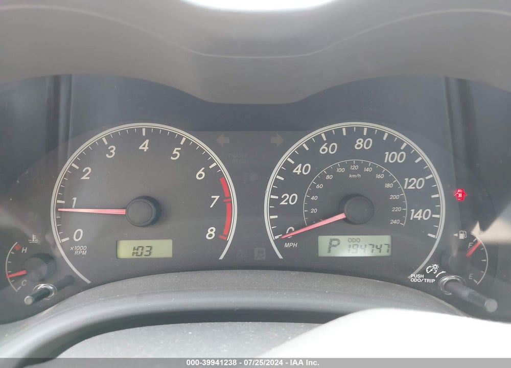 2009 TOYOTA COROLLA LE VIN: JTDBL40E99J024940