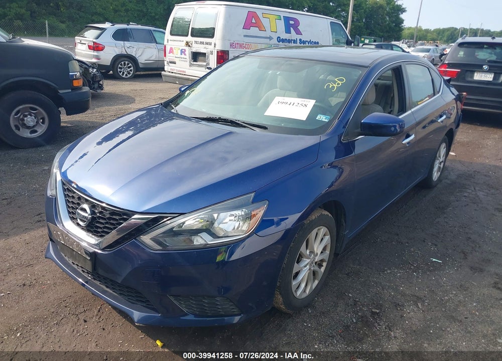 2017 NISSAN SENTRA SV VIN: 3N1AB7AP4HY272378