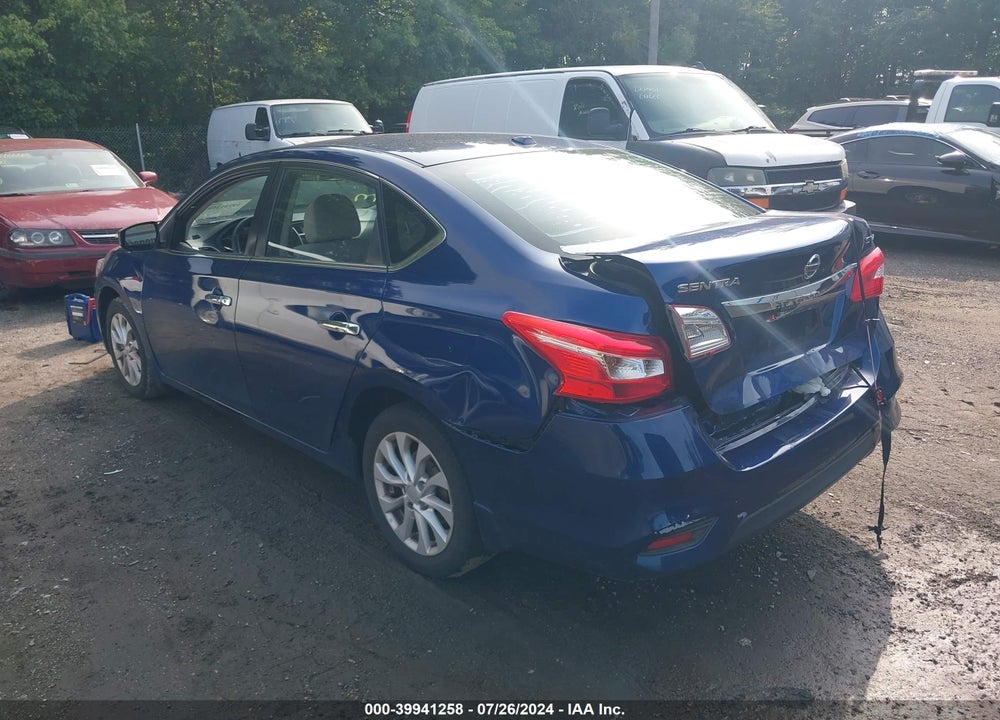 2017 NISSAN SENTRA SV VIN: 3N1AB7AP4HY272378