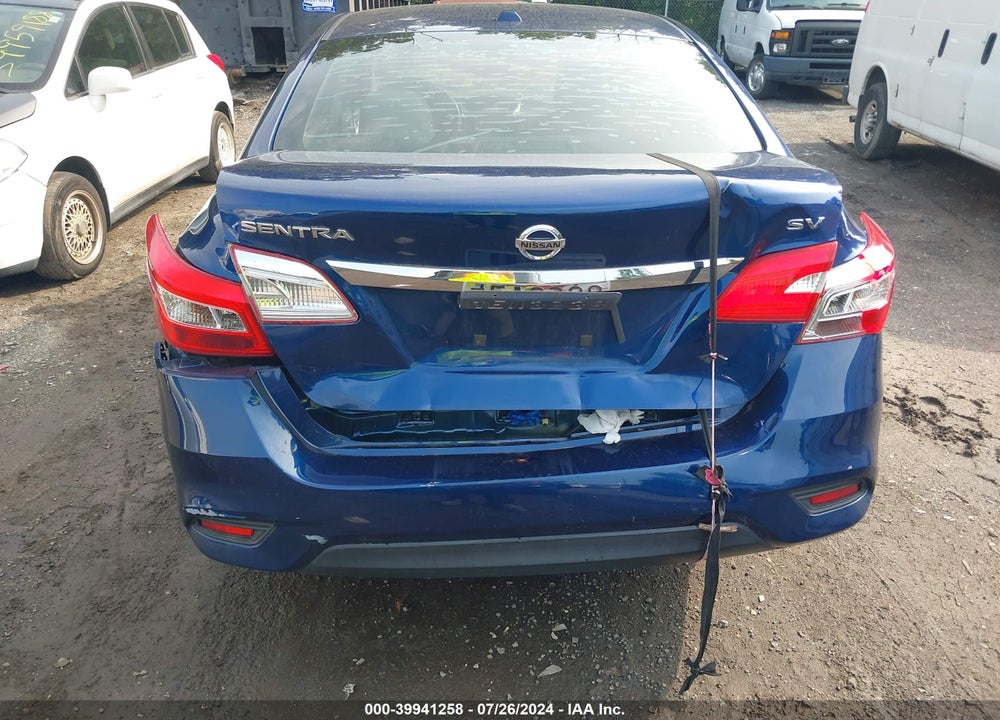 2017 NISSAN SENTRA SV VIN: 3N1AB7AP4HY272378