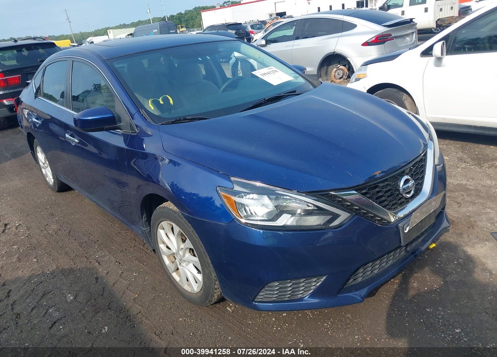 2017 NISSAN SENTRA SV VIN: 3N1AB7AP4HY272378