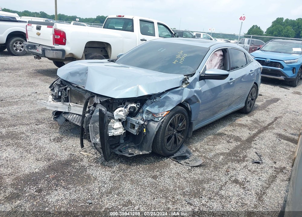 2017 HONDA CIVIC EX VIN: SHHFK7H59HU227034
