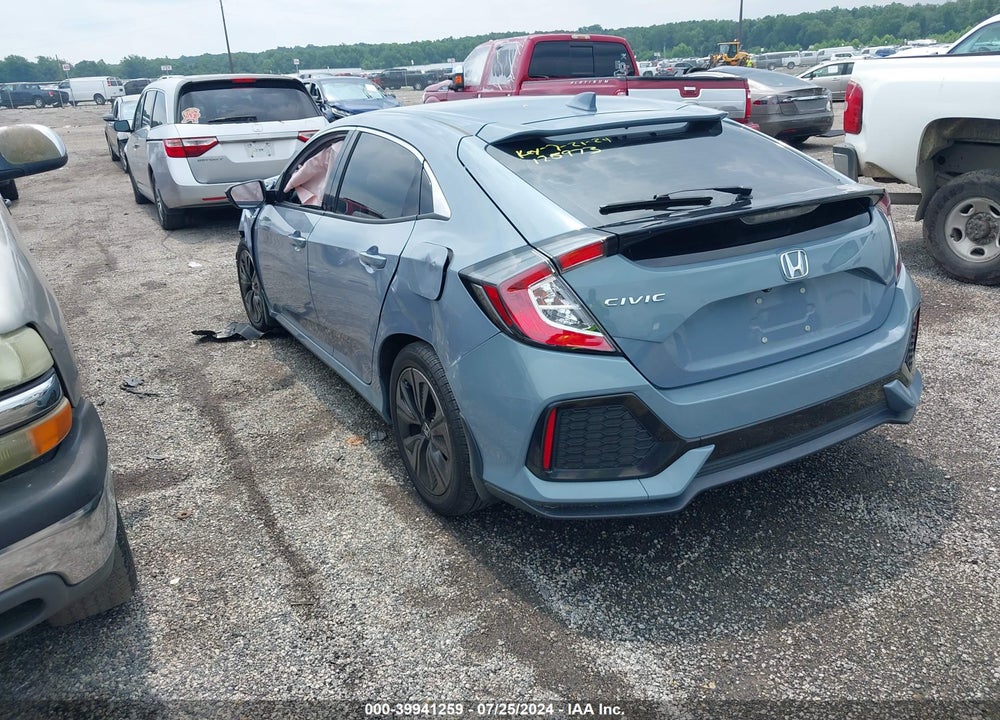 2017 HONDA CIVIC EX VIN: SHHFK7H59HU227034