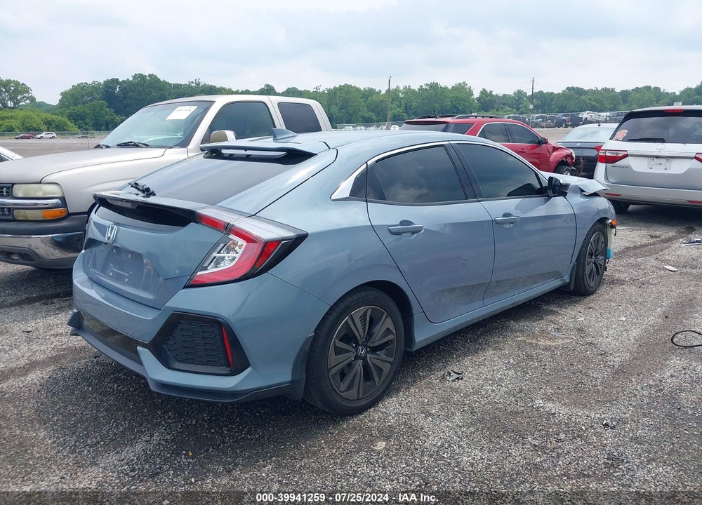 2017 HONDA CIVIC EX VIN: SHHFK7H59HU227034