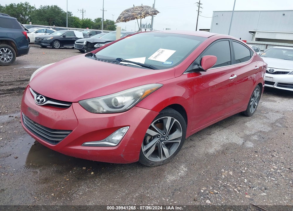 2015 HYUNDAI ELANTRA LIMITED VIN: KMHDH4AE6FU362925