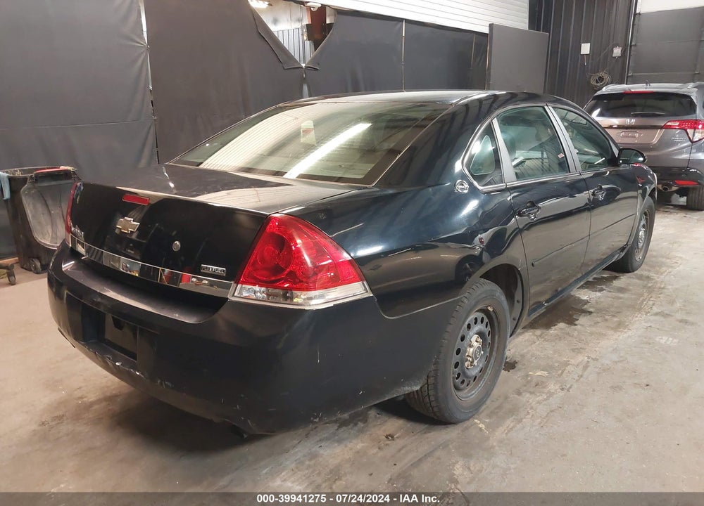 2008 CHEVROLET IMPALA POLICE VIN: 2G1WS583481323475