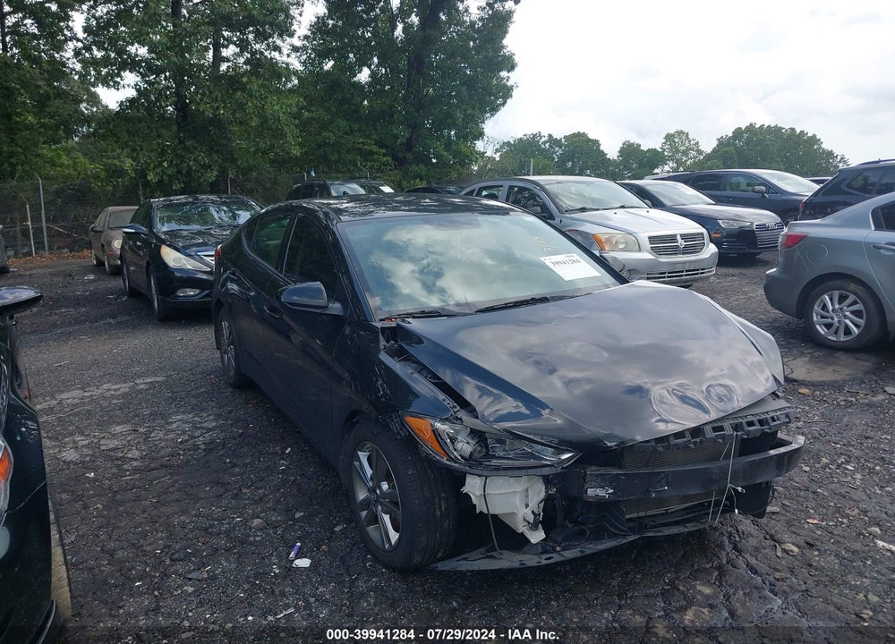 2018 HYUNDAI ELANTRA SEL VIN: 5NPD84LF0JH379233
