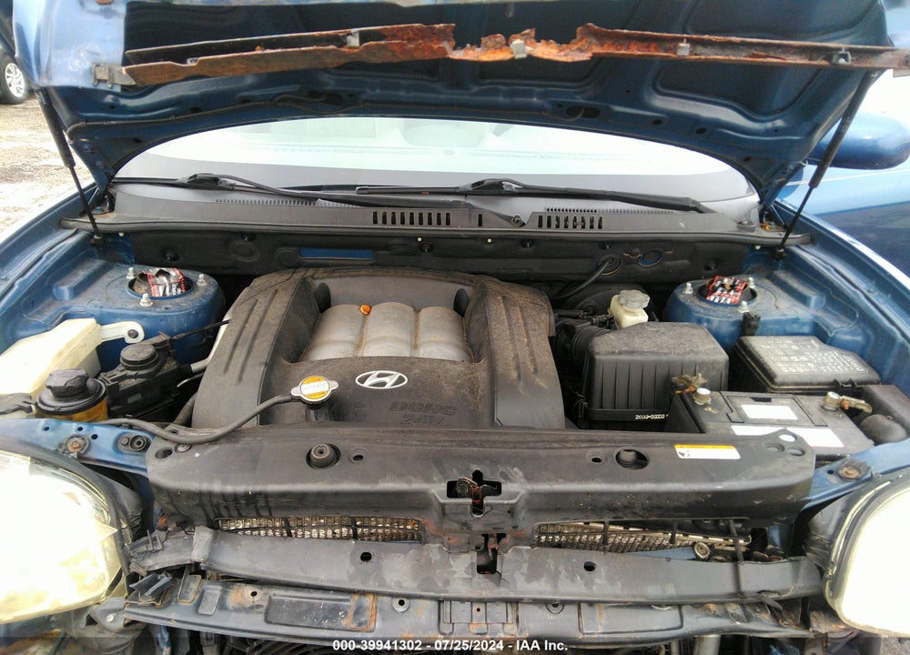 2006 HYUNDAI SANTA FE GLS VIN: KM8SC73D96U101655