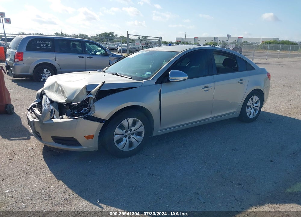 2014 CHEVROLET CRUZE LS AUTO VIN: 1G1PA5SH6E7266741