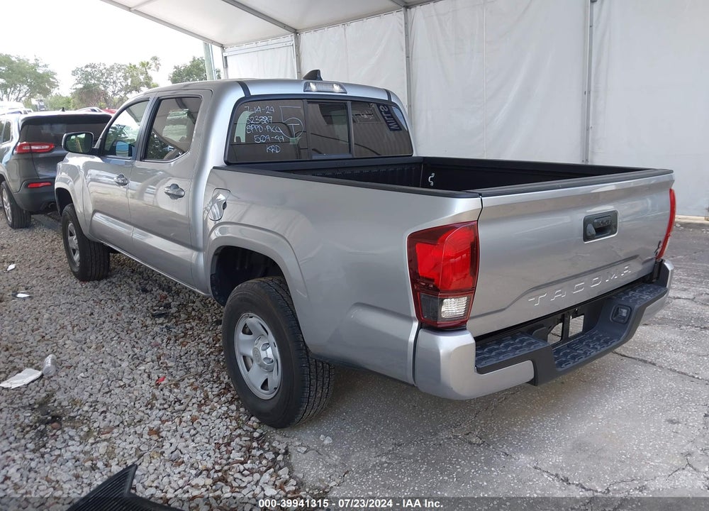 2022 TOYOTA TACOMA DOUBLE CAB/SR/SR5 VIN: 3TYAX5GN5NT042672