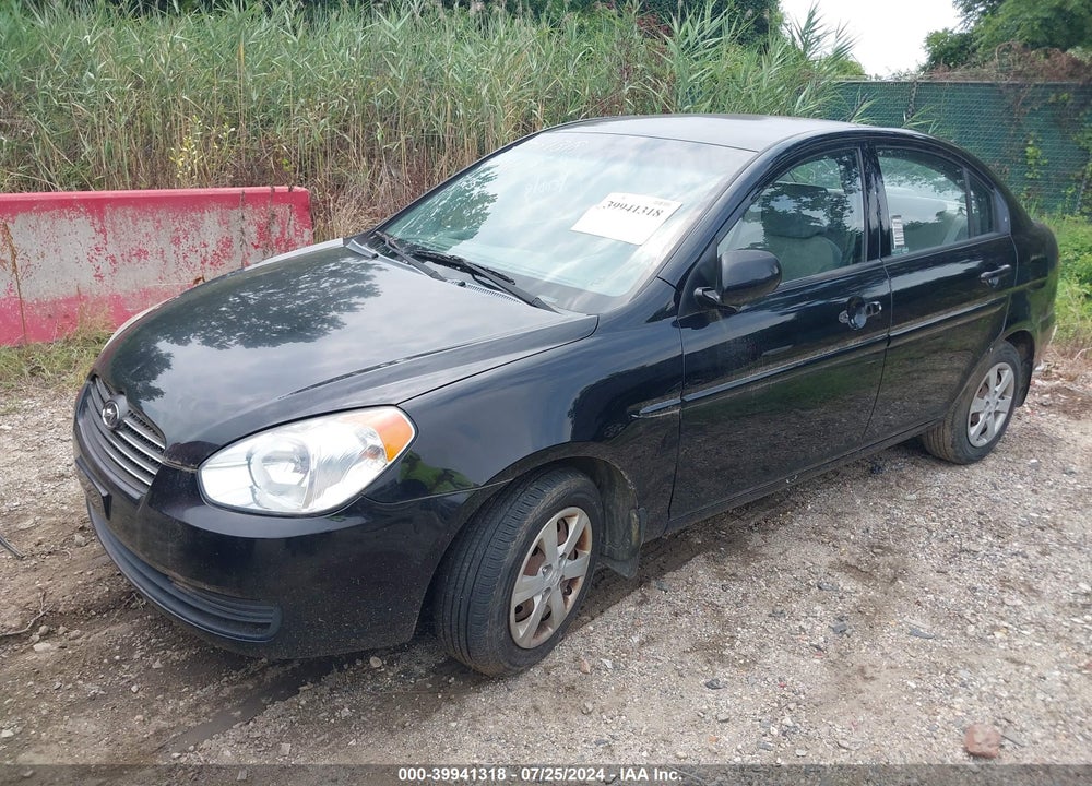 2010 HYUNDAI ACCENT GLS VIN: KMHCN4AC4AU518469