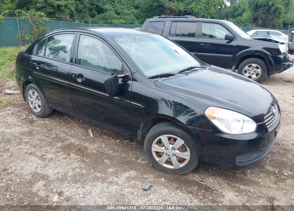 2010 HYUNDAI ACCENT GLS VIN: KMHCN4AC4AU518469