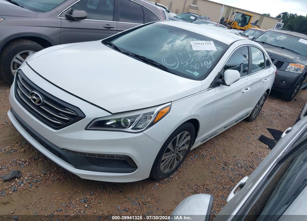 2017 HYUNDAI SONATA SPORT VIN: 5NPE34AF3HH500854