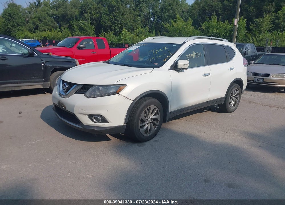 2014 NISSAN ROGUE SL VIN: 5N1AT2MV2EC793624