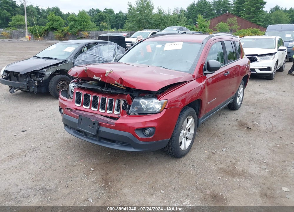 2016 JEEP COMPASS SPORT VIN: 1C4NJDBB9GD534531