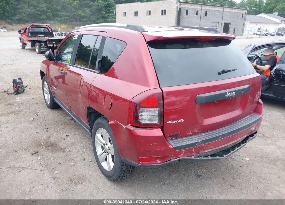 2016 JEEP COMPASS SPORT VIN: 1C4NJDBB9GD534531